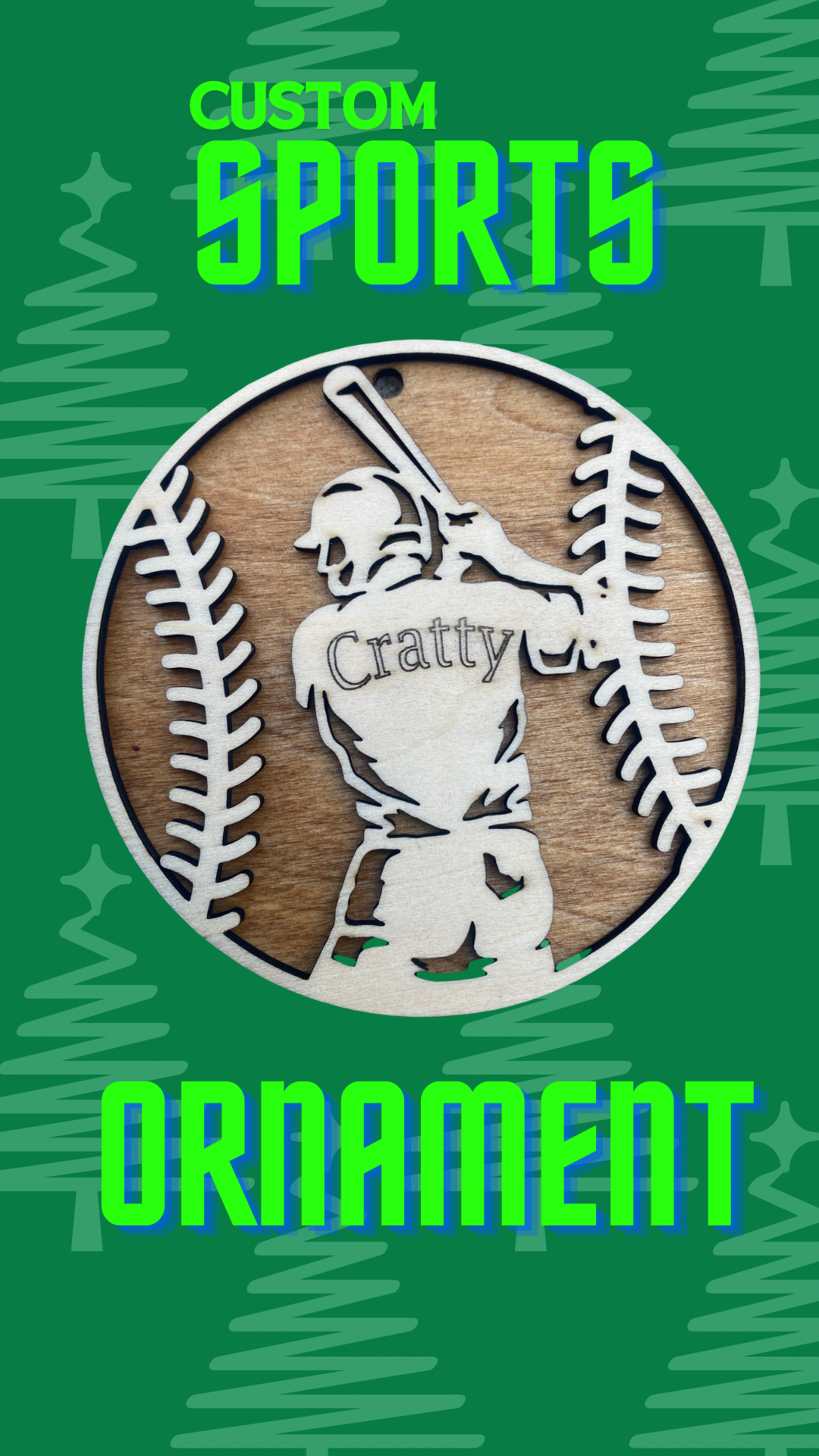 Custom Sports Ornament